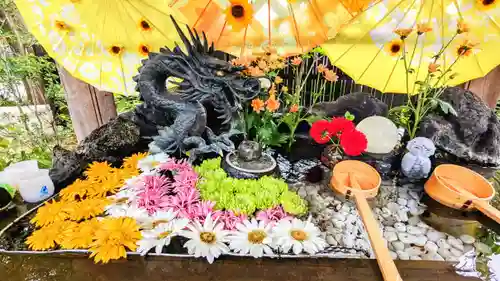 法輪寺の手水舎