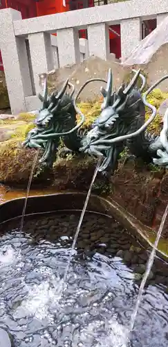 箱根神社の手水舎