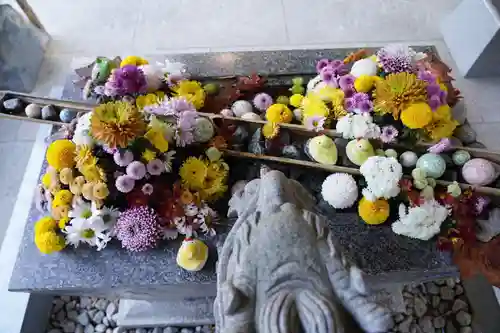 滑川神社 - 仕事と子どもの守り神の手水