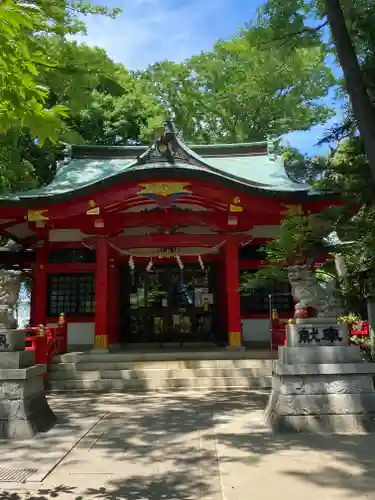 赤堤六所神社の本殿・本堂