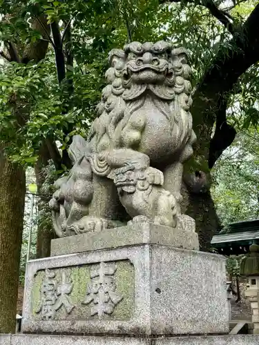 堤治神社の狛犬