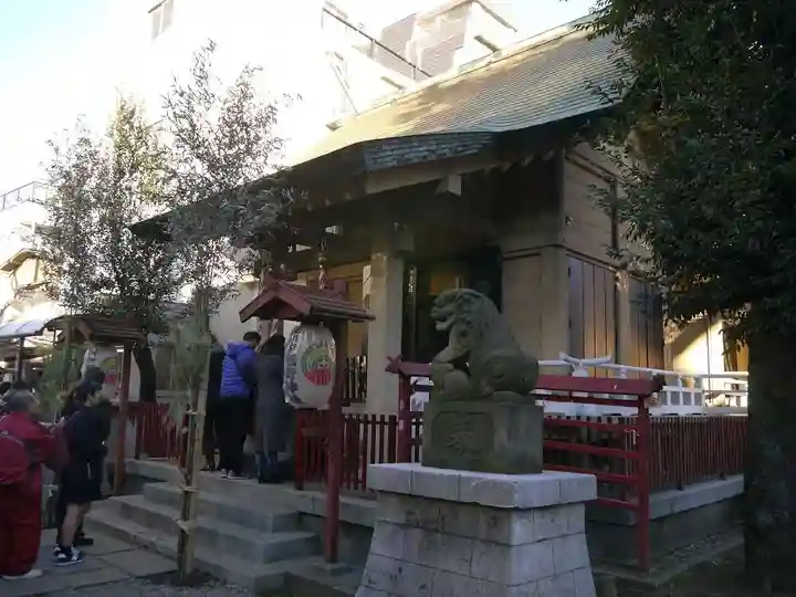 皆中稲荷神社の本殿・本堂
