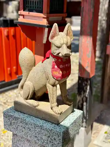 姫嶋神社の狛犬