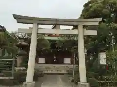 亀戸天神社の鳥居