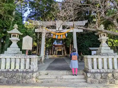 大神山八幡宮の鳥居