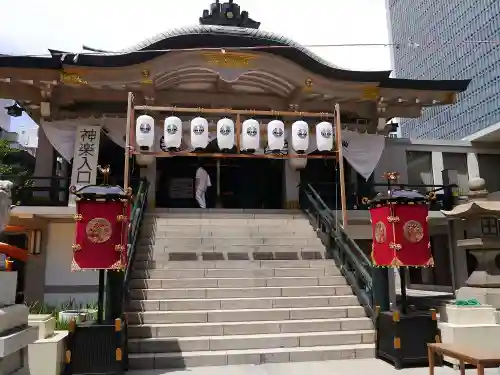 難波神社の本殿・本堂