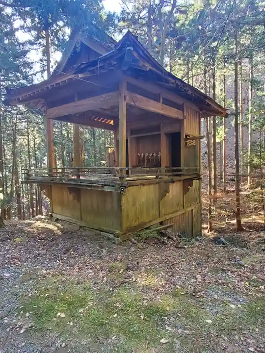 栗生神社の神楽