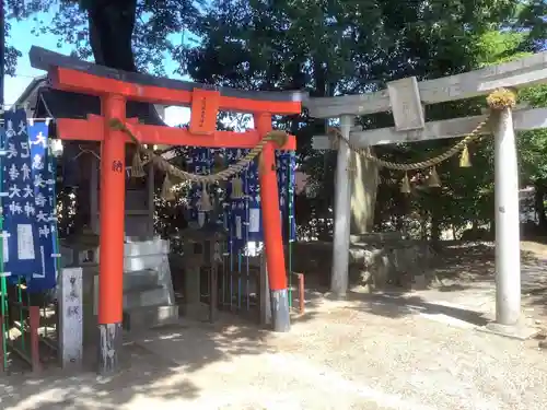 村國真墨田神社の鳥居