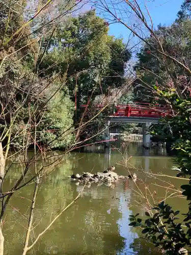 武蔵一宮氷川神社の庭園