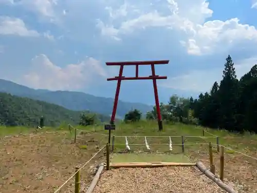 河口浅間神社の鳥居