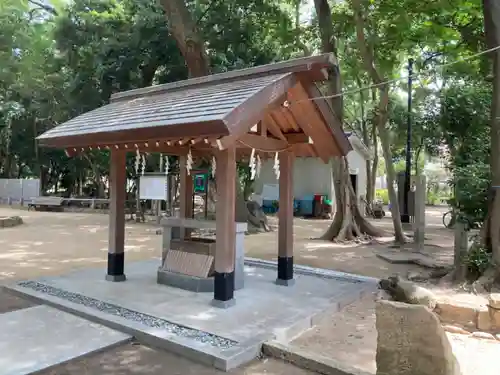日野神社の手水舎