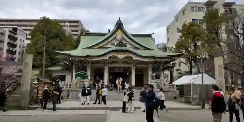 難波八阪神社の本殿