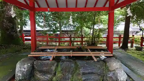 北畠神社の手水舎