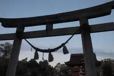 伊賀八幡宮の鳥居