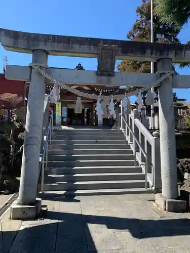 武蔵第六天神社の鳥居