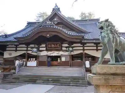 尾山神社の本殿・本堂