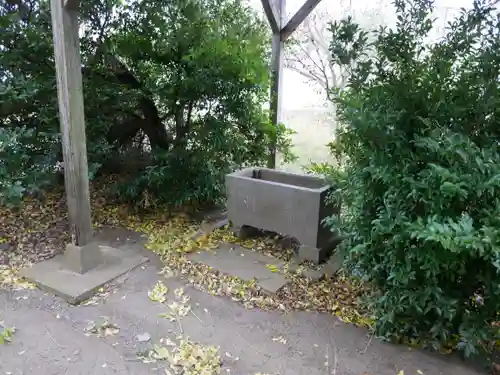 東峰神社の手水舎