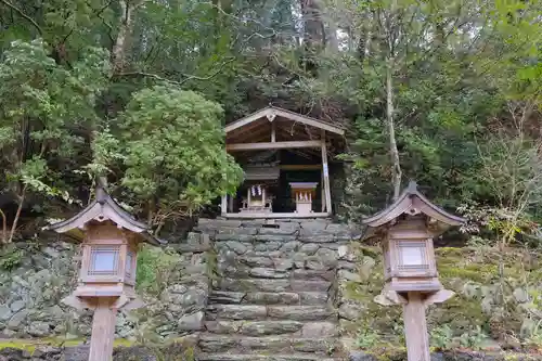 丹生川上神社（中社）の末社