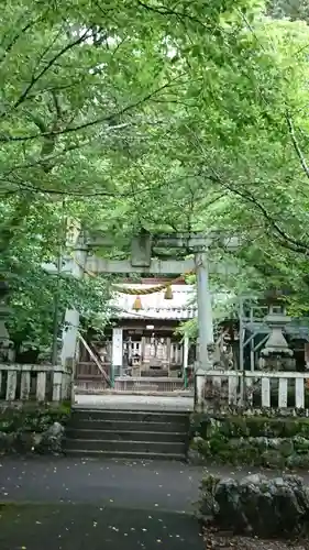 天鷹神社の鳥居