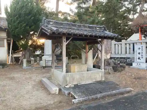 五色濱神社の手水舎