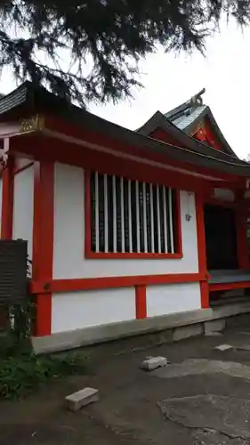 麻布氷川神社の本殿・本堂