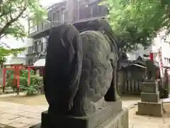駒込天祖神社の狛犬