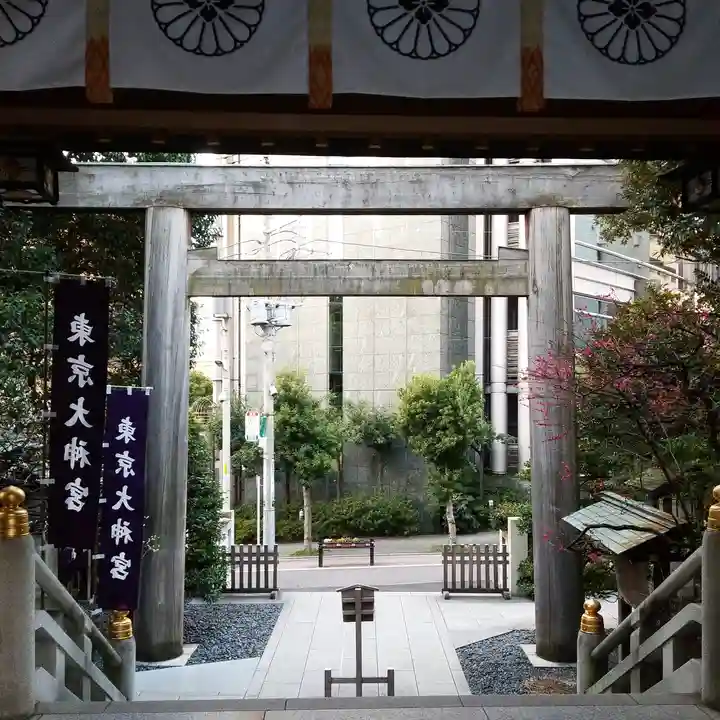 東京大神宮の鳥居
