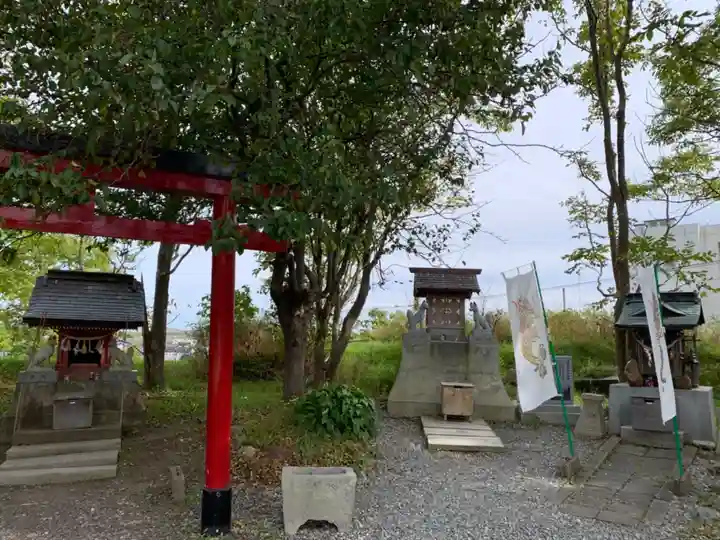 釧路一之宮 厳島神社の末社・摂社