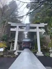 富士山東口本宮 冨士浅間神社の鳥居