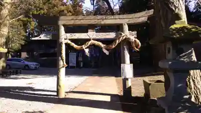 下野 星宮神社の鳥居