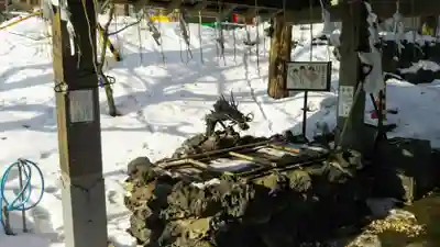 虻田神社の手水舎