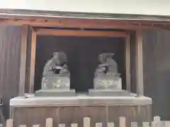 調神社の狛犬