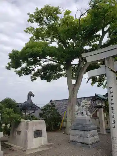 榊原神社の狛犬