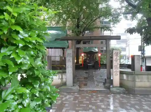 銀杏八幡宮の鳥居