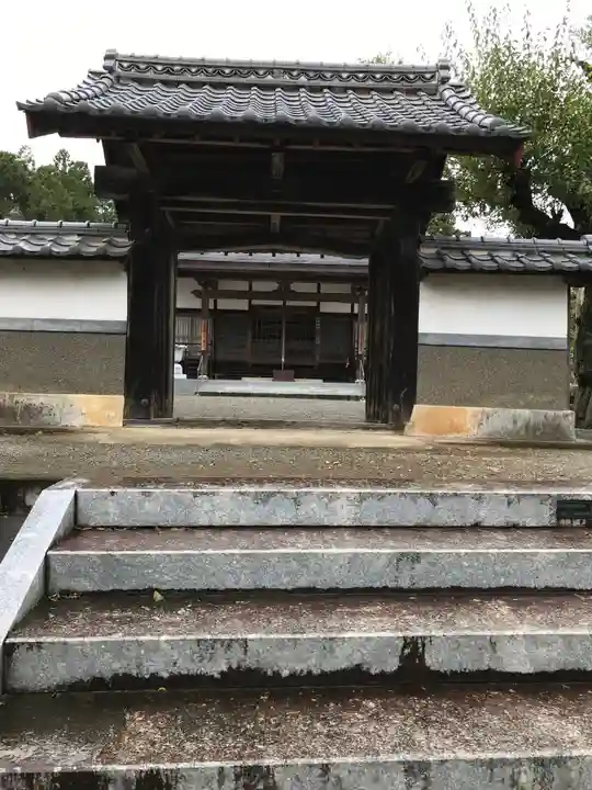 法楽寺の山門・神門