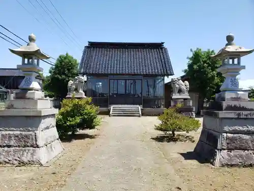 村社江尻神社の建物その他