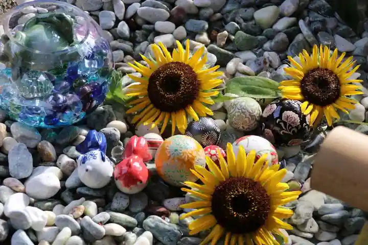 阿久津「田村神社」(郡山市阿久津町)旧社名:伊豆箱根三嶋三社の手水舎