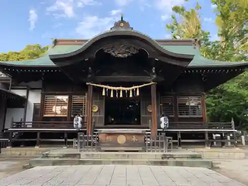 葛飾八幡宮の本殿・本堂