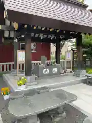 新川皇大神社の手水