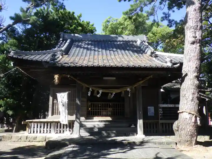 岐佐神社の本殿・本堂