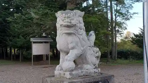 浜頓別神社の狛犬