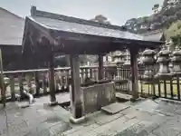 瀧山東照宮の手水舎