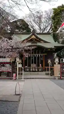 鎮守氷川神社の本殿・本堂