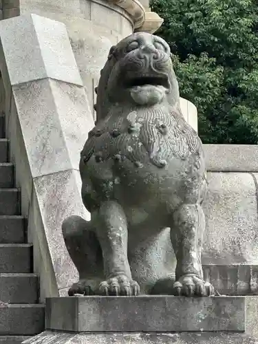 法華経寺の狛犬