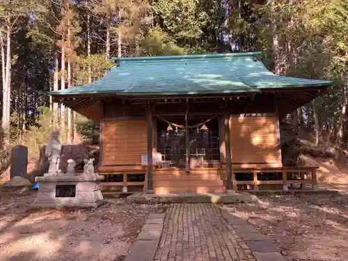 示現神社の本殿