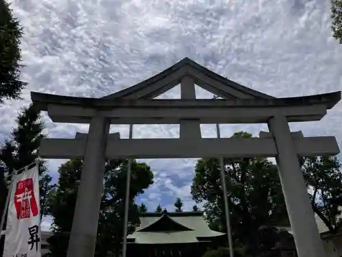 お三の宮日枝神社の鳥居