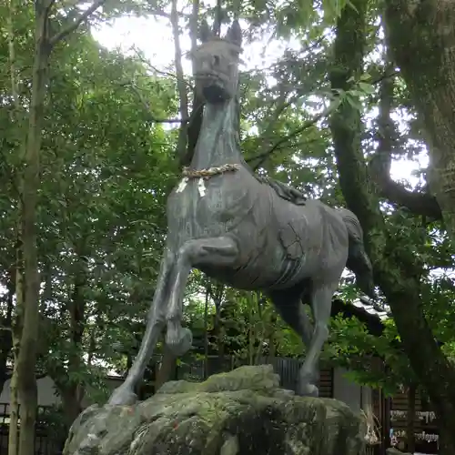 若宮神明社の狛犬