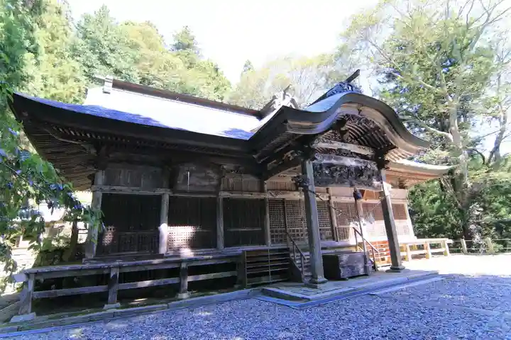 木幡山隠津島神社(二本松市)の本殿・本堂