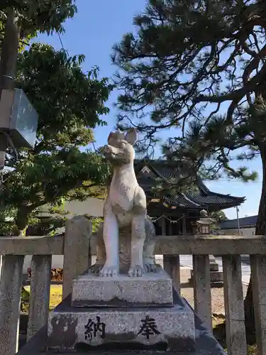 高岡関野神社の狛犬