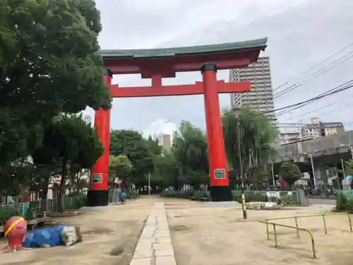 尼崎えびす神社の鳥居